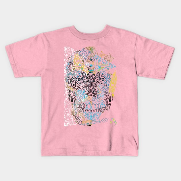 ZUGAR SKUL Ø Kids T-Shirt by Yeti Ink ~ Yeti307